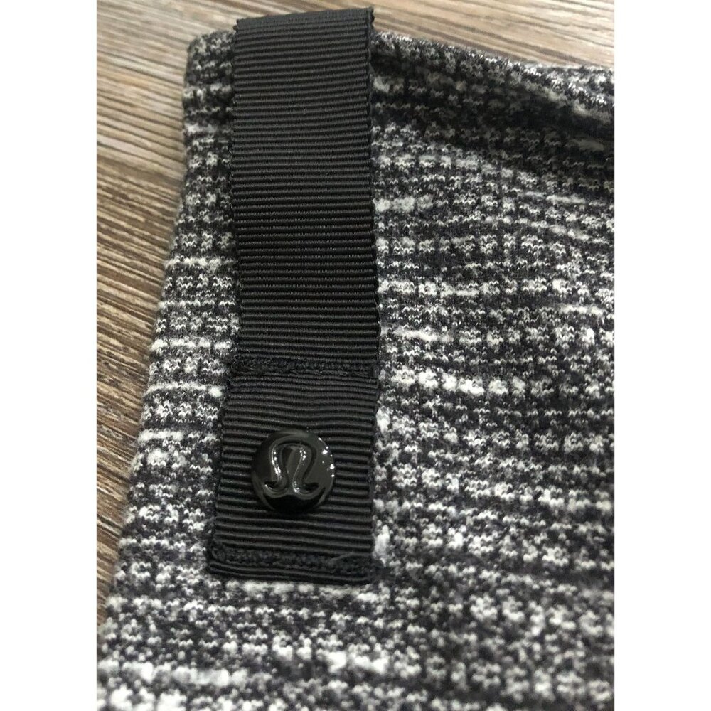 Lululemon Infinity Scarf Wrap Button Closure Gray… - image 2